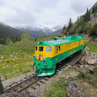 Carcross-Skagway Train via Bennett with Bus Return