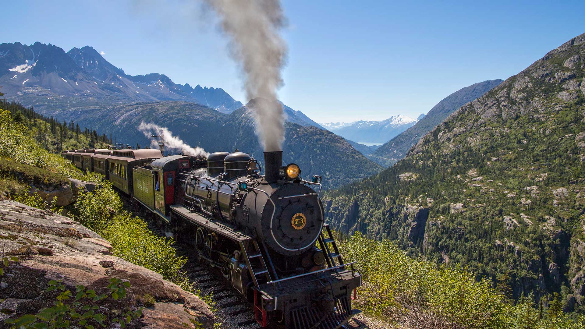 Alaska Steam Train Excursions