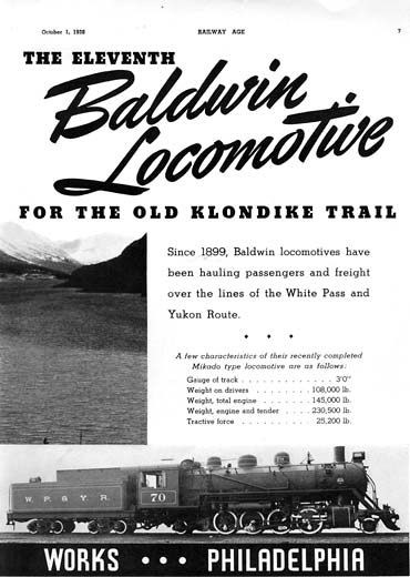 Historical Baldwin Locomotive Ad