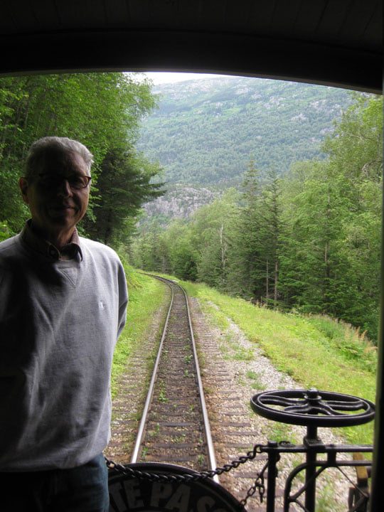 Enjoying a ride on the