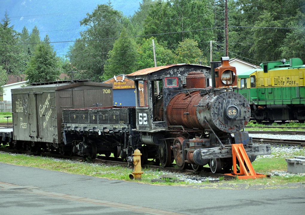 Old #52 Train - by Tom Taffel