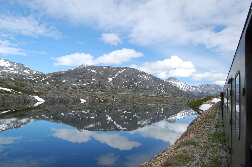 Reflection on the White Pass - June 2012 - by Marion Hayot