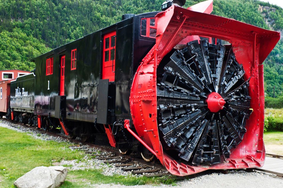 Retired Rotary Snowplow No.1 - by michael o'connor