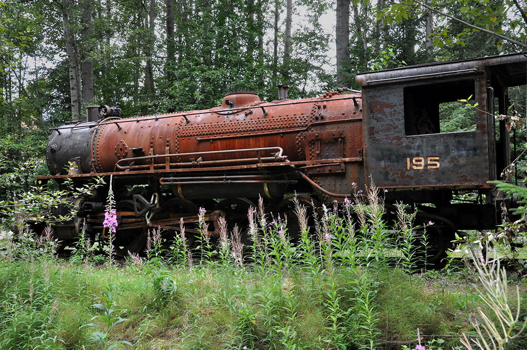 Rusted Steam Engine #195 - by Tom Taffel