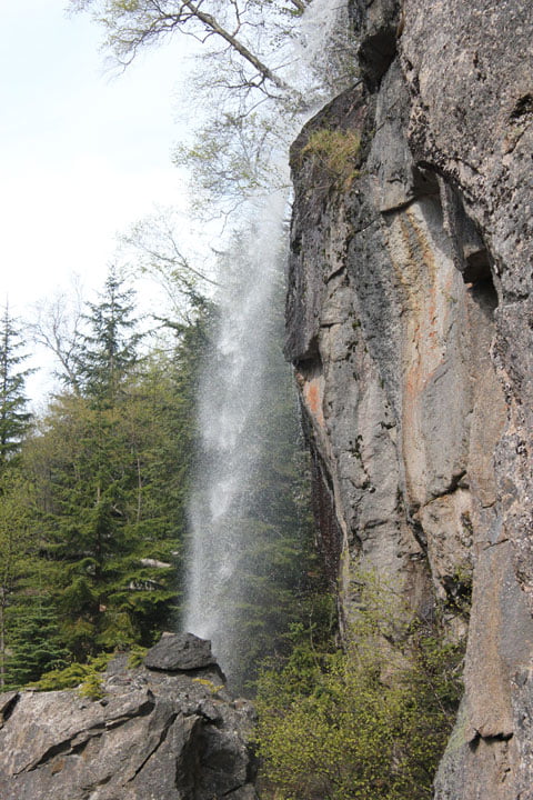 Waterfall in the Mountains - by Matt Lochansky