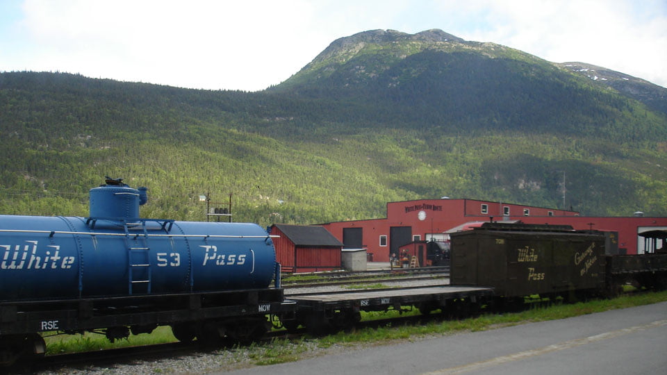 White Pass Depot in Skagway - by Michelle Miklik