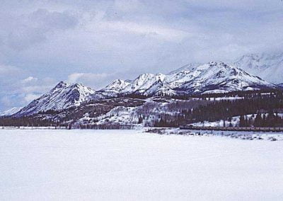 Northbound arround Mile 55. Location:MP 55. Milepost:Mile 55.6. Date:1980-03-00