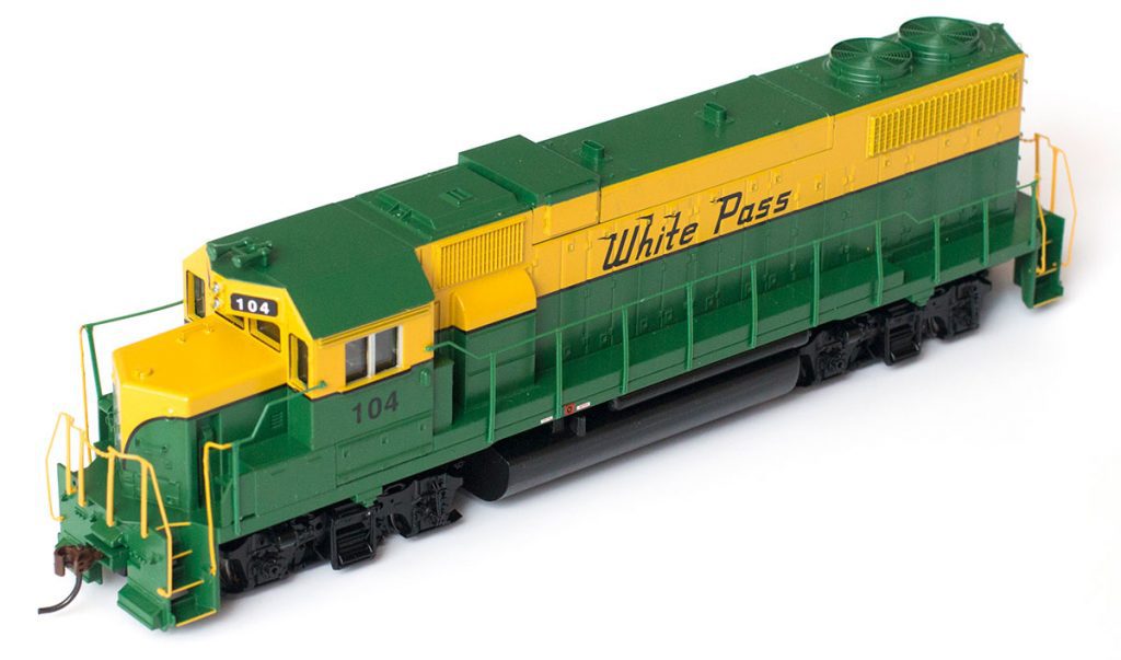 HO Diesel 104 White Pass & Yukon Route Railway