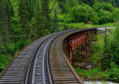 The Bridge over the White Pass Fork