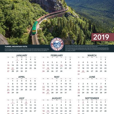 2024 Calendar - White Pass & Yukon Route Railway