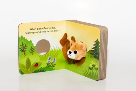 Baby Bear Finger Puppet Book Interior