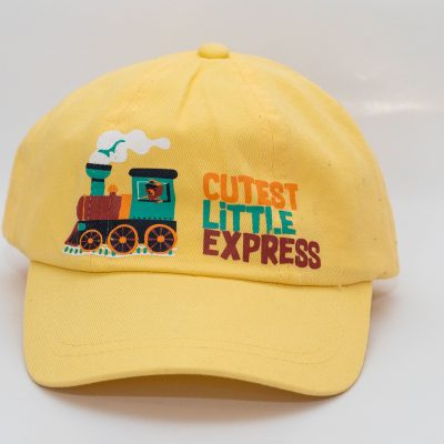 White Pass Yukon Route Carton Train Cap Yellow