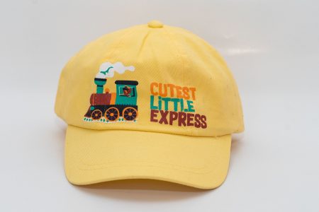 White Pass Yukon Route Carton Train Cap Yellow