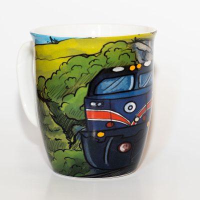 White Pass Yukon Route Trumpet Diesel Mug