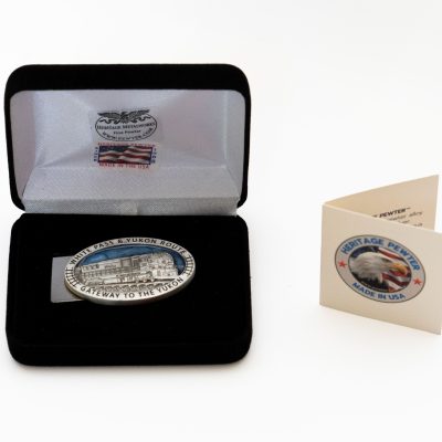 Diesel Train Medal Money Clip