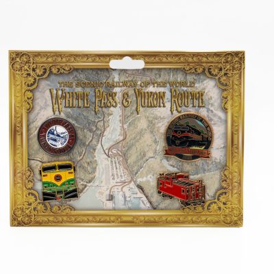 White Pass Yukon Route Pin Set