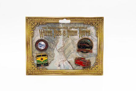 White Pass Yukon Route Pin Set