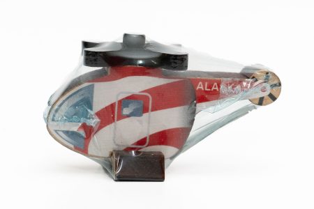 The US Flag Wooden Helicopter Toy