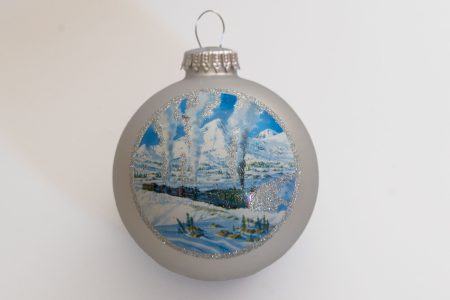 Silver-Chrismas-Ornament-Rotary-Snow-Plow