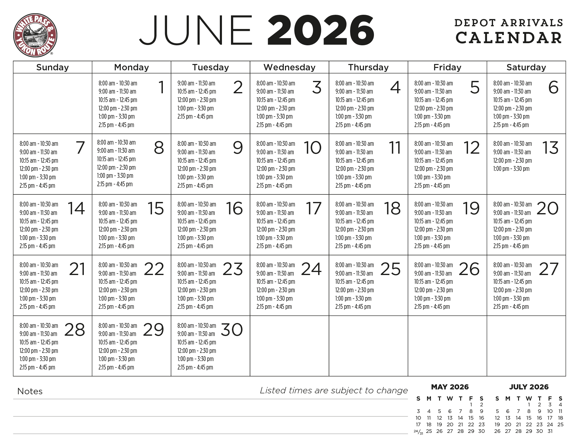 Community-Train-Calendar-26-Jun May 2024
