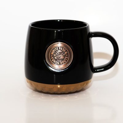 Logo Hammered Mug Black