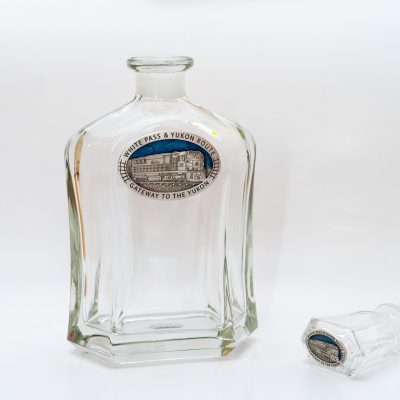 Diesel Badge Capitol Decanter