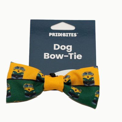 Steam Train Pattern Pet Bow Tie