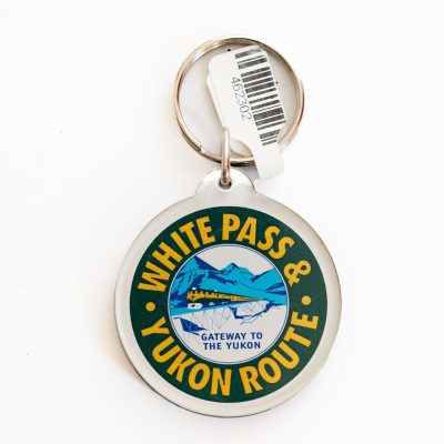 Sign Green & Yellow Keychain Green